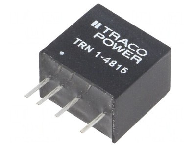 Convertor DC/DC 1W 36-75V la 24V 45mA SIP foto