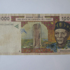 Coasta de fildeș 10000 Francs 1999