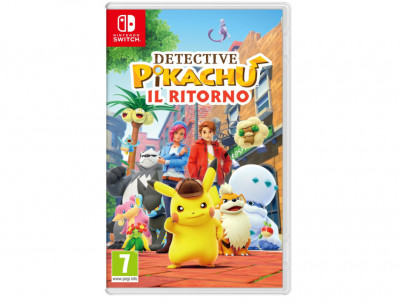 Joc Detective Pikachu Returns pentru Nintendo Switch, versiune italiana - RESIGILAT foto