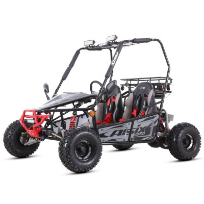 Asix Buggy 125cc, roti 7 inch, 3+1 viteze, culoare gri/negru Cod Produs: MX_NEW A6-BUGGY125ES8-1 foto