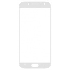 Folie Protectie Ecran Forever pentru Samsung Galaxy J3 (2017) J330, Sticla securizata, Full Face, 5D, Alba