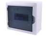 Carcasă modulară ELEKTRO-PLAST NASIELSK, IP40, Albă, 8 Module, Polistiren, Montare Perete