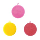 Cumpara ieftin Set 3 Bureti din Silicon, pentru Vase, Multifunctionali, Reutilizare Indelungata, 11.5cm, Galben, Roz, Rosu, CBD CORAL BEST DEALS 1 1 11.5 cm 11.5 cm