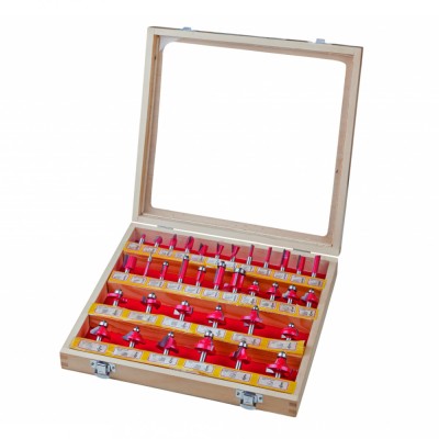 Freze profilate Router bits &amp;oslash;8mm set 35pcs foto