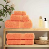Prosoape de spalare 4 pcs Portocaliu Bumbac