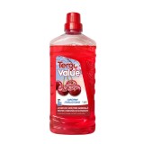 Solutie Curatare Multi Suprafete TERGO, Parfum Cirese, 1L - Pardoseli, Gresie, Faianta