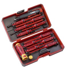 Trusa de surubelnite izolate VDE, Felo E-SMART Industry, 14 piese foto