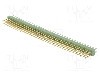 Conector 72 pini, seria AMPMODU MOD II, pas pini 2.54mm, TE Connectivity - 3-826632-6 foto