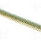 Conector 72 pini, seria AMPMODU MOD II, pas pini 2.54mm, TE Connectivity - 3-826632-6