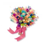 Buchet de Flori Personalizabil Eventissimi - Plante Uscate, Multicolor