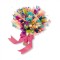 Buchet de Flori Personalizabil Eventissimi - Plante Uscate, Multicolor