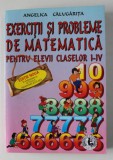 EXERCITII SI PROBLEME DE MATEMATICA PENTRU ELEVII CLASELOR I - IV de ANGELICA CALUGARITA , ANII &#039;2000 *MICI DEFECTE