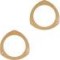 Set 2 distantiere pentru difuzoare auto, 130mm, MDF, Opel -
