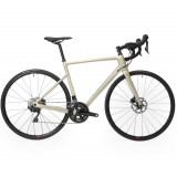 Bicicletă EDR carbon Disc shimano 105 Bej Damă, Van Rysel