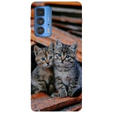 Husa compatibila cu Motorola Moto G71 5G model Sweet family, Silicon, TPU, Viceversa, Transparent, Carcasa