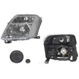 Far Citroen C2 01.2003-05.2008/ 05.2008-11.2009, Carello, tip bec H4, cu motoras, partea Stanga