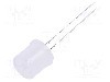 Dioda LED, 10mm, alb rece, 750...1120mcd, 20mA, 2,7...3,4V, OPTOSUPPLY - OSW5DKA6K2A