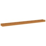 Cumpara ieftin Strat inaltat de gradina, 960x100x36 cm, otel corten