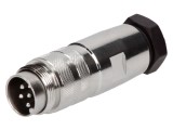 Conector M16 Mufă Tată Lipire 6 PIN 5A 300V Drept