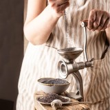 Masina pentru macinat seminte, manuala din otel inoxidabil, Kinghoff