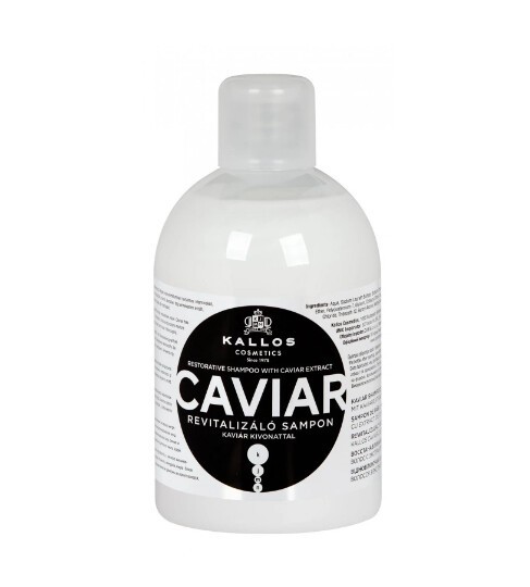 Kallos sampon de păr revitalizant cu extract de caviar, 1000 ml