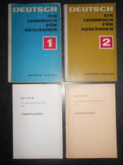 Deutsch ein lehrbuch fur auslander. Curs de limba germana + Vocabular 4 volume foto