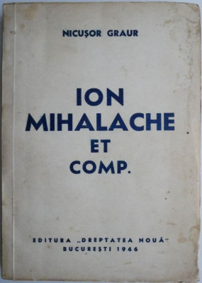 Ion Mihalache et comp. - Nicusor Graur foto
