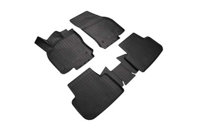 SET COVORASE AUTO CAUCIUC FIT VOLKSWAGEN TIGUAN II 3D (2016-) - 5 PCS foto