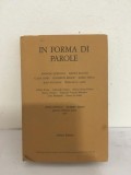 In Forma Di Parole - Anno Ottavio Numero Primo Gennaio Febbraio Marzo 1987