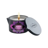 Lum&acirc;nare pentru masaj KAMASUTRA Ignite Island Passion Berry, aromă de fructul pasiunii și fructe de pădure, 170 gr