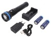 Lanternă Subacvatică LED 2500lm Set Completo