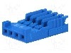 Conector cablu-placa, 4 pini, mama, TE Connectivity - 281786-4