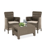 Cumpara ieftin Curver Set de mobilier de gradina pentru balcon Corton Mobalis Homvera