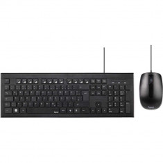 Kit tastatura si mouse Hama Cortino, Negru