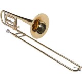 Trombon Bb Tenor Quartventil atasament Fa Karl Glaser Auriu