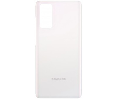 Capac Baterie Swap (SH) Original Samsung Galaxy S20 FE alb cu geam camere foto