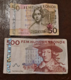 Suedia - 750 coroane - 4 bancnote.