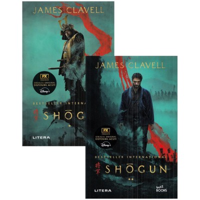 Pachet Shogun, James Clavell (2 volume) editie Tie-in foto