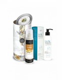 Pachet ingrijire faciala, Lapte demachiant 200 ml si Hidrolat de floare de portocal 200 ml