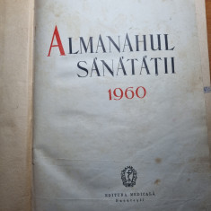 almanahul sanatatii 1960