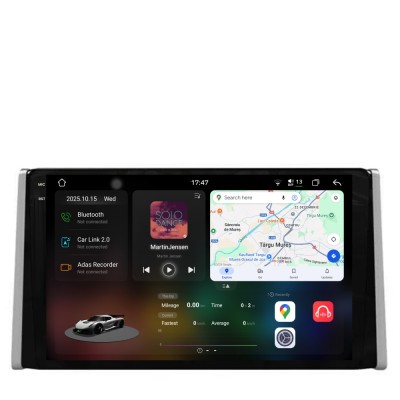 Navigatie Dedicata Toyota Rav4 (2018-2024), 2K, 12Gb Ram, 256Gb Stocare, Carplay foto