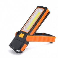 Lanterna De Lucru Cu Magnet ,Alimentare 4xR3 , COB Led 3W - ElectroAZ foto