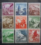 1938 SERIE GERMANIA REICH MNH