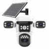 Camera supraveghere Speed Dome 4G cu panou solar, iluminare duală, PIR 10 m,