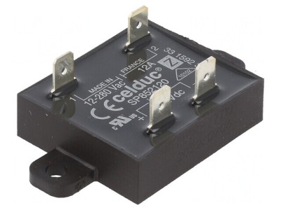Releu semiconductor 12A 1-fazat 3&amp;divide;32VDC 12&amp;divide;280VAC foto