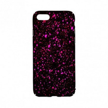 HUSA SILICON SPLASH APPLE IPHONE X NEGRU/ROZ