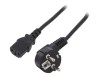 Cablu Alimentare 3x1mm2 Ştecăr &icirc;n Unghi la IEC C13
