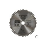 Disc taiat lemn ROTOR 250*30/25,4 cu adaptor 60T Innovative ReliableTools