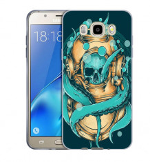 Husa Samsung Galaxy J5 2016 J510 Silicon Gel Tpu Model Dead diver foto