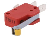Micro&icirc;ntrerupător SNAP ACTION 10A 400VAC cu Manetă și Rulou